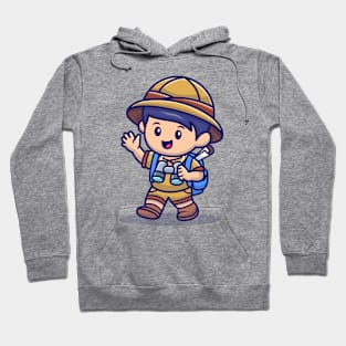 Cute Safari Kid Hoodie